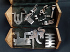 Antique Singer Sewing Machine Puzzle Box Oak Wood Case With Attachments 1889