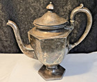 Vintage Rogers Bros 1883 Silver Plated 9 In Teapot---monogrammed  a --- Lot 2099