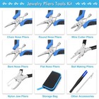 Jewelry Pliers Set Jeweler Making Tools Kit mini Craft Pliers Tool For Adults   
