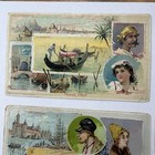Arbuckle Bros Coffee Trade Cards 1891 Views Around The World Rome Brazil 4