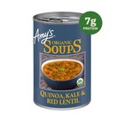 Amy   s  12 Pack  Organic Quinoa  Kale   Red Lentil Soup  Gluten Free  14 4 Oz   