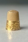 Antique Ketcham   Mcdougall 14k Gold Thimble - Size 7- 5 39 Grams W  Box
