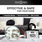 Clothing Moth Traps - 8 Pack - Non Toxic Moth Traps For Clothes With Pheromone A