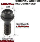 36136781150 Wheel Lug Bolt Nuts M12 X 1 5 For Bmw E46 E90 E39 E60 E53    