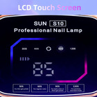 Cordless Black Nail Lamp For Gel X  Professional Led Uv Nail Curing Lamp For Gel