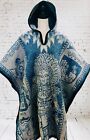 Mexican Double Sided Poncho Aztec Poncho Mexicano Azteca