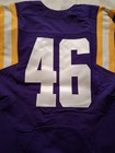 Lsu Tigers Game Issued Football Jersey  46 Nike Ncaa Sec Beautiful
