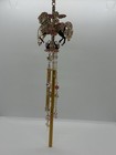 Kirks Folly    fairy Go Round    Gold-tone Carousel Horse Wind Chime     11    X 3   