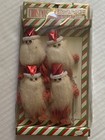 Vintage Japanese Christmas Decorations Santa Gnomes Carolers Rare