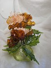 Mcm Molded Lucite Acrylic Flower Centerpiece Sculpture Joseph Markovits