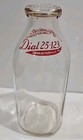 1950s Monticello Dairy Quart Acl Milk Bottle Charlottesville  Va Dial 25-123