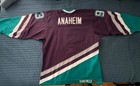 Ccm Nhl Center Ice Anaheim Mighty Ducks Inaugural Season Hockey Jersey 44