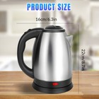 2 0l Hot Water Kettle Electric Bpa-free Stainless Steel Tea Kettle Electric New