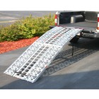 Black Widow Aluminum Folding Arched 3-piece Motorcycle Ramp