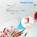 200pcs Badge Pins With Sticky Strips Name Tag Pin Safety Bar Pins For Name Tag I