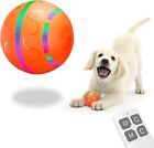 Peppy Pet Ball For Dogs Automatic Moving Interactive Toys With Led Flash Gift