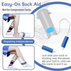 Sock Aid  Sock Aid Device For Seniors  Sock Helpers To Put On Your Socks With Fo