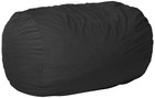 Chill Sack Bean Bag Chair Cover 6-feet Pebble Dark Gray