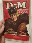 D  m Athletic Goods Catalog Fall winter 1933 Good Condition One Cut   Smudges 