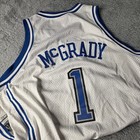 Nike Mens Xxl Orlando Magic Tracy Mcgrady 1 Jersey White Stitched Mesh Vintage