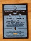  George Springer 2017 Donruss Diamond Collection Patch Dcgs  Astros