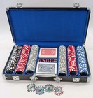 Smith   Wesson Poker Chip Set  Case Cards Dice Casino - Limited Edition Of 2 000