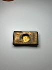 Gillette Blade Bank Box Case Vintage 1930s Gold Tone Brass Art Deco Safety Razor