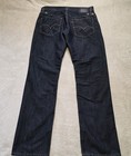 Levis 511 Skinny Jeans Mens 36x34 Blue Denim Slim Straight Leg Red Tab