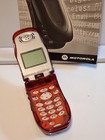 Mint Motorola Nextel I60c Limited Edition Burgundy Red Flip  Phone W manual