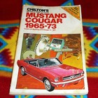 Mustang Service Repair Manuals Chilton s 1965 - 1973   267 Page Ford Manual