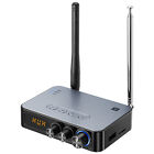 98ft Long Range 5 1 Bluetooth Audio Transmitter Receiver Nfc Cordless Adapter