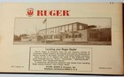 1972 Ruger Firearms Fold Out Paper Catalog Rifles Revolvers Pistols Sturm Ruger