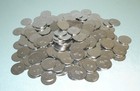 200  1 Dollar Size Liberty eagle Stainless Slot Machine Tokens - Newly Minted