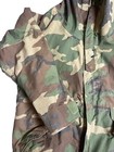 Parka Extended Cold Weather Camouflage Camo Army Jacket Coat Size Large 24   x28   
