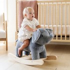 Saranoni Elephant Rocker Grey Plush Child Ride-on Toy