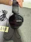 Sony Mdr-zx110 Stereo Monitor Over-head Headphones Black Mdrzx110 Used 