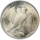 1923  1 Peace Silver Dollar Brilliant Uncirculated Us Silver Coin Mint