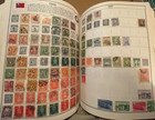     1971 - Harris 4 Inch Thick  Standard Stamp Album  With 3 140 Stamps  a Thru G 