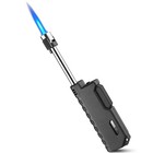 2 Pack Refillable Butane Torch Lighter With 360  flexible Neck Kitchen Lighters
