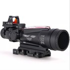 Acog Ta11 3 5x35mm Optic Red Fiber Illuminated Riflescope With Rmr Red Dot Sight