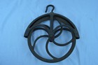 Cast Iron Vintage Industrial Wheel Farmhouse Pulley