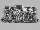 Vintage Early 1900 s  Toy Soldier Lead Mold handles 5 Soldiers Wwl Canon  rare 