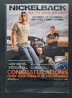 Nickelback All The Right Reasons 3x Platinum Album Promo Print Advertisement  06