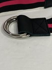 Nike Golf Womens Fabric D Ring Golf Belt Size M l 13076221