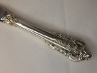 Wallace Grand Baroque Sterling Silver Handle Butter Spreader 6 1 4  No Monogram