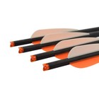 16-22 Inch Crossbow Bolts Carbon Arrows Archery Target Hunting Shooting 6 Pieces