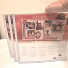 Creative Memories 12x12 Hinged Pages-refill Lot Of 3 Packs For Strap Albums New