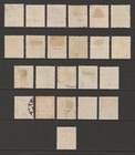 Denmark  1913-28 Scott  s 97   132  Used  23 Different  King Christian X