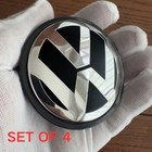 4x Wheel Center Capsvw 65mm 2 5in Jetta Passat Golf Cc Tiguan 3b7601171
