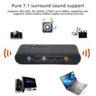Usb External Sound Card 7 1 Stereo Sound Card Audio Optical Interface 3 5mm